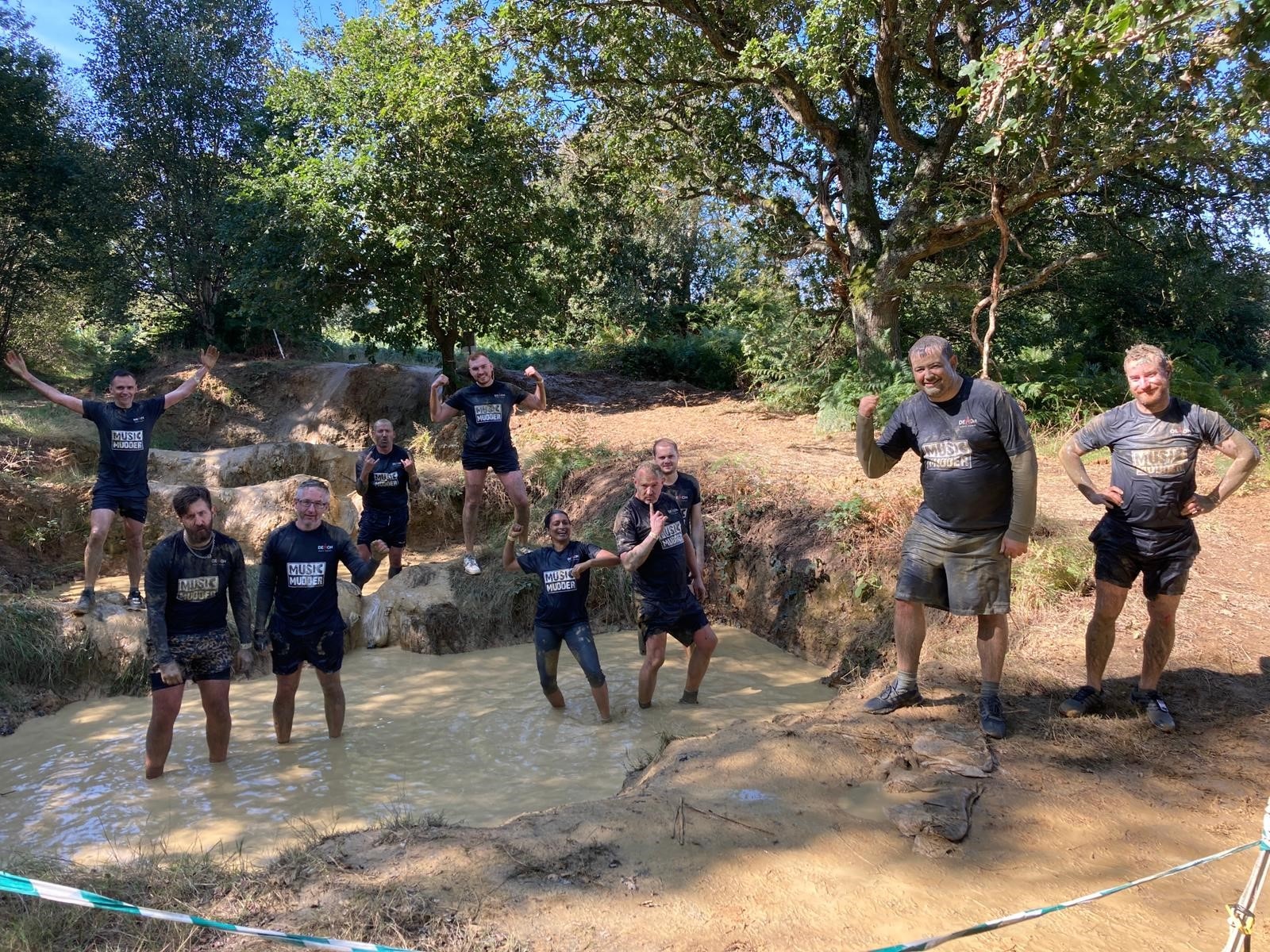 Team DMG Does Music Mudder 2024