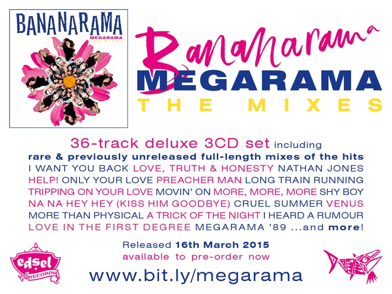 Bananarama Reissues – MEGARAMA