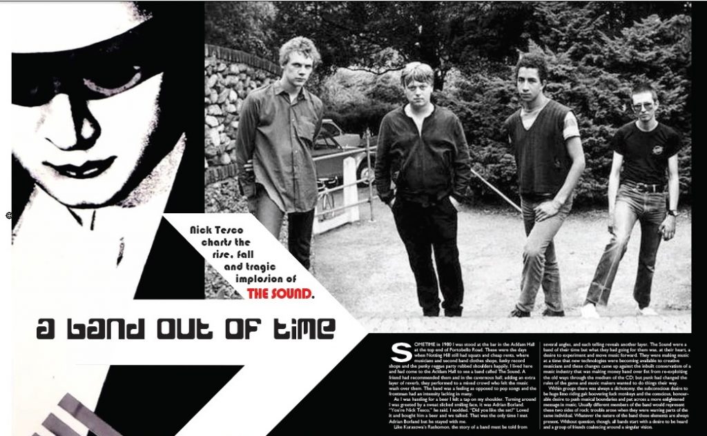 The Sound 6 page feature in Vive Le Rock!