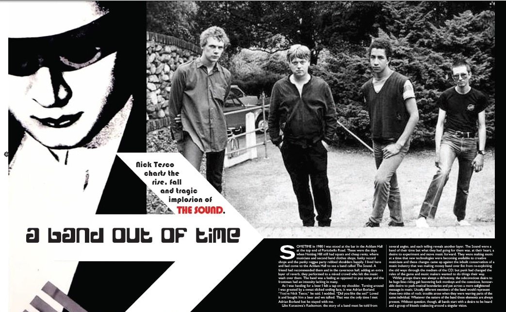 The Sound 6 page feature in Vive Le Rock!