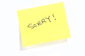 We’re sorry