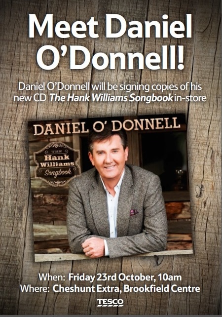 Meet Daniel O’Donnell In Person!