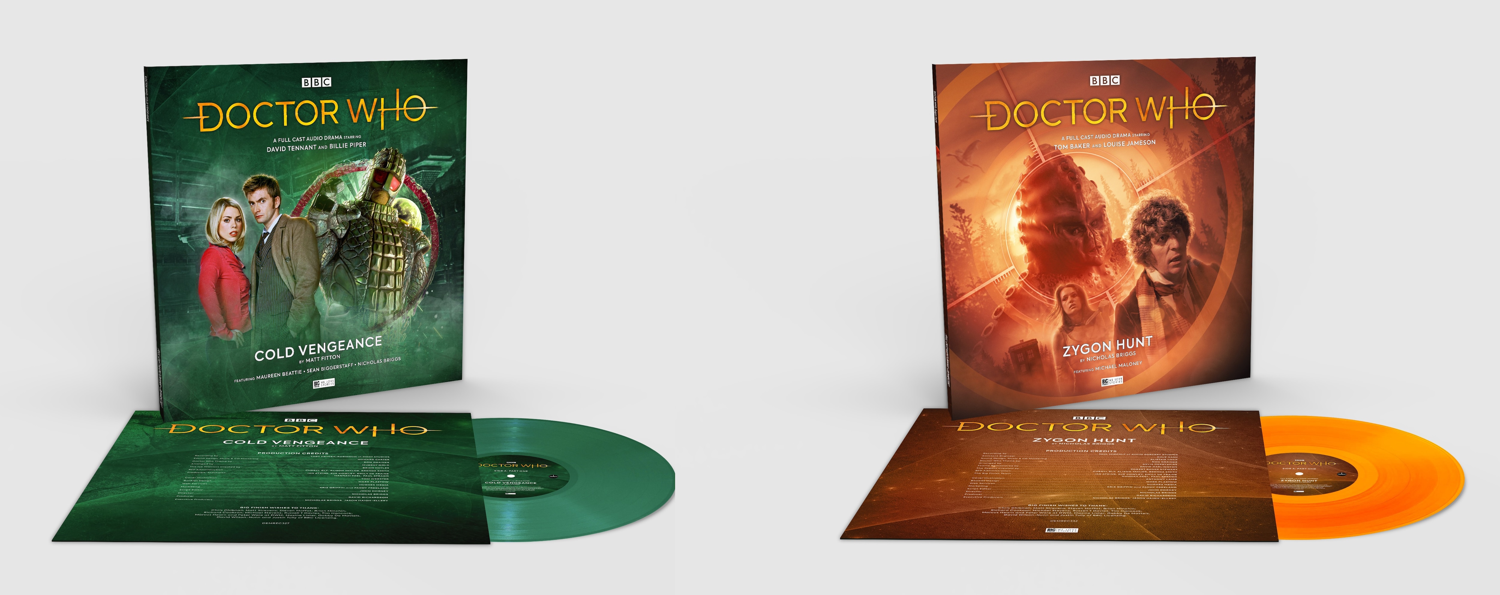 Two New Doctor Who Exclusives coming to Vinyl