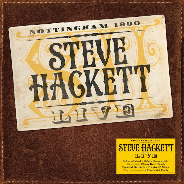 Steve Hackett – Live (Brown Coloured Vinyl)