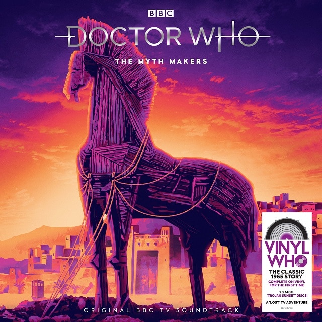Doctor Who – The Myth Makers (140g Trojan Sunset Splatter Vinyl)