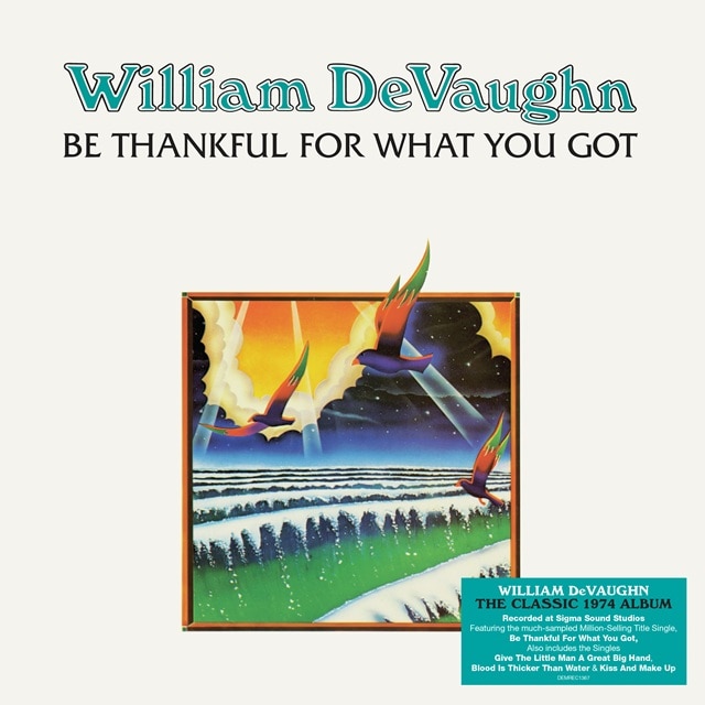 William DeVaughn: Be Thankful For What You Got – (1LP)