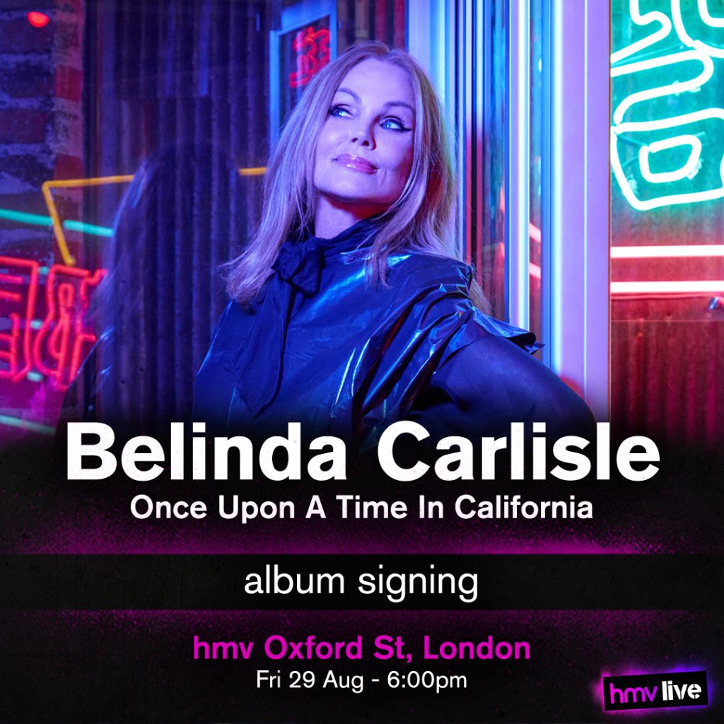 Belinda Carlisle Album Signing