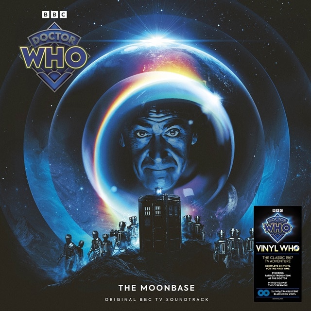Doctor Who: The Moonbase (2LP Translucent ‘Moon Blue’ Vinyl)