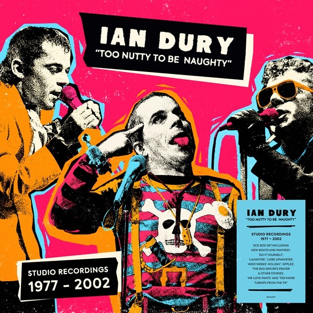 Ian Dury: Too Nutty To Be Naughty Studio Recordings 1977-2002 (9CD)