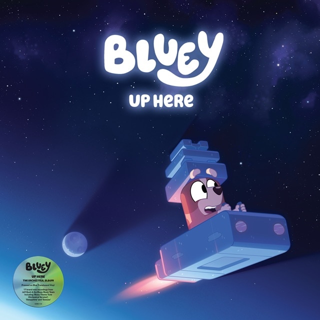 Bluey: Up Here (1LP Translucent Blue Vinyl)