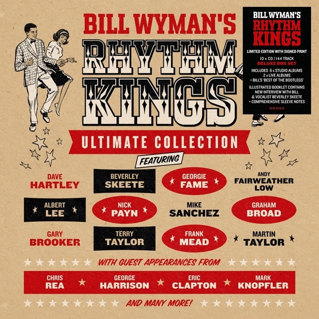 Bill Wyman’s Rhythm Kings: Ultimate Collection (10CD) LIMITED SIGNED EDITION