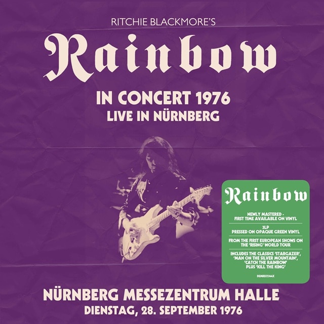 Ritchie Blackmore's Rainbow: Live in Nürnberg 1976 (3LP Green