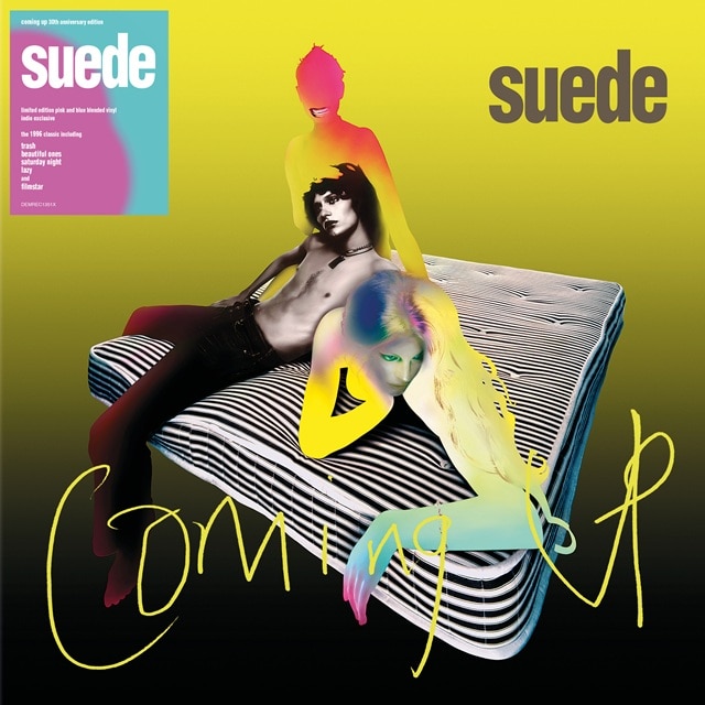 Suede: Coming Up (30th Anniversary Blue/Pink Blended Vinyl) INDIES EXCLUSIVE
