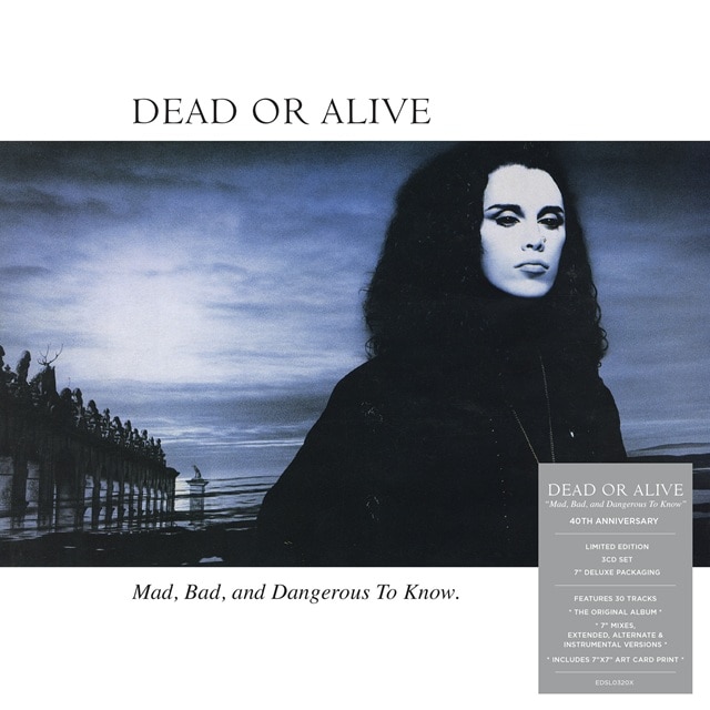 Dead Or Alive: Mad, Bad and Dangerous To Know 40th Anniversary (3CD + Art Card) LEXER MUSIC EXCLUSIVE